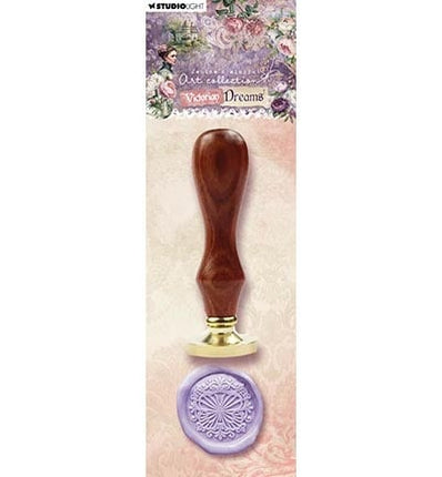 JMA Wax Stamp with handle Embellished butterfly Victorian Dreams no. 15