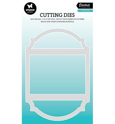 SL Cutting Die Shutter card shape Essentials no.786