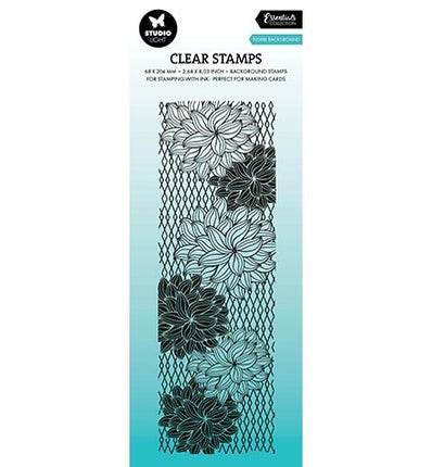 SL Clear Stamp Floral background Essentials no.620