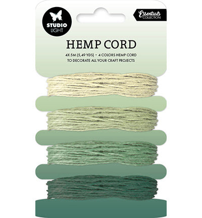 SL Hemp Cord Shades of green Consumables no.08