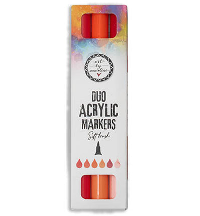 ABM Duo acrylic markers Reds Essentials nr.27