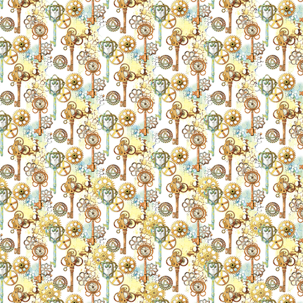 Vellum Coral Reef Paper Patterns A4 6/Pack