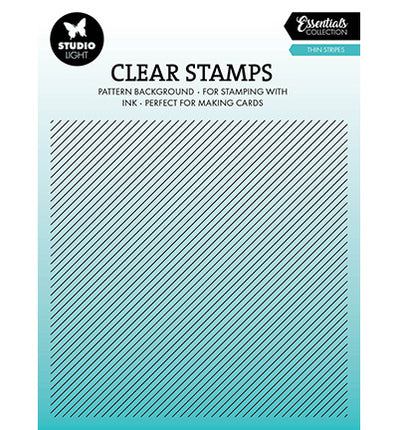 SL Clear stamp Thin stripes Essentials no.630