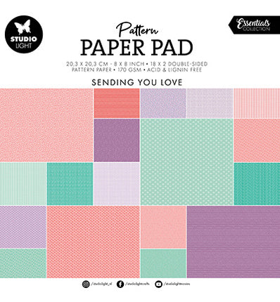 SL Pattern Paper Pad Background designs Essentials no.153