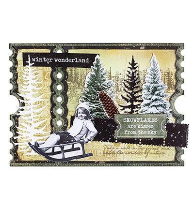 GR Cutting Die Winter elements Grunge Collection no. 832