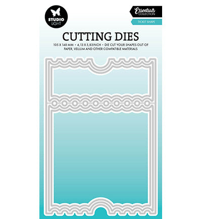 SL Cutting dies Ticket card shape Essentials no.822