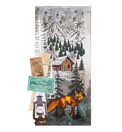GR Cutting Die Winter elements Grunge Collection no. 832