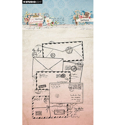 SL Clear Stamps Letters Vintage Diaries no.653