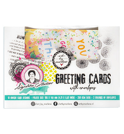ABM Greeting Cards 10 unique designs Signature Collection no.01