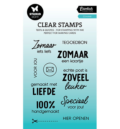 SL Clear stamp Just Because Essentials no.643