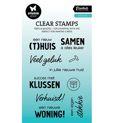 SL Clear stamp Moved Essentials no.644