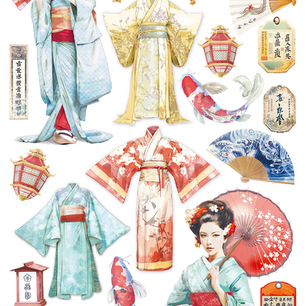 Rice Paper A4 Japanese Tradition