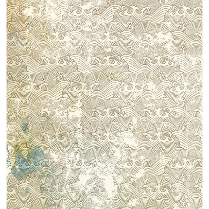 Rice Paper A4 Waves Tales
