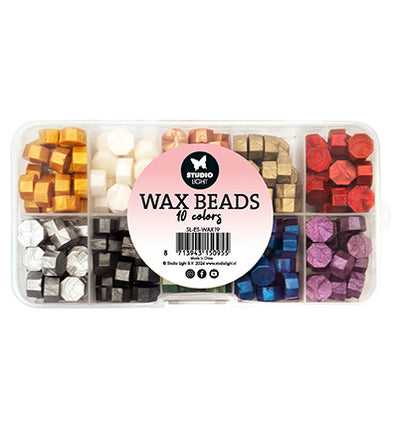 Wax Beads Metallic colors Essentials Tools no.19