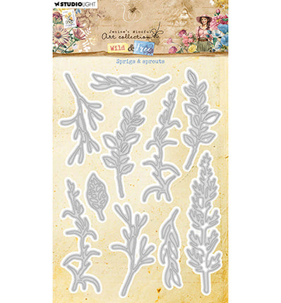 JMA Cutting Die Sprigs & sprouts Wild & Free no.826