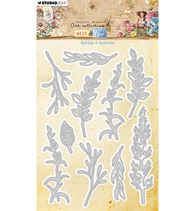 JMA Cutting Die Sprigs & sprouts Wild & Free no.826