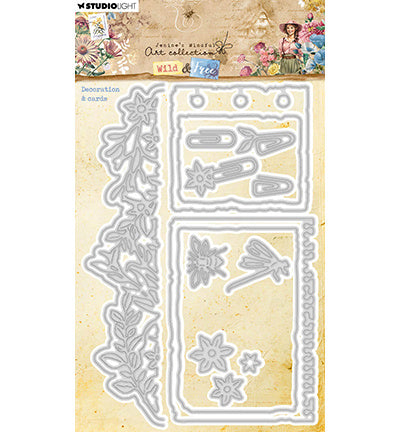 JMA Cutting Die Decoration & cards Wild & Free no.827