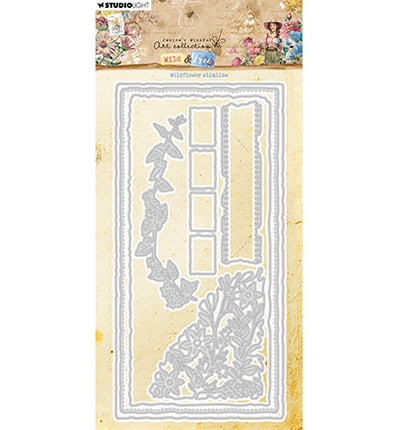 JMA Cutting Die Wildflower slimline Wild & Free no.828