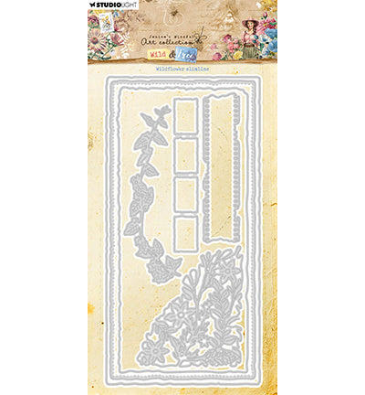 JMA Cutting Die Wildflower slimline Wild & Free no.828