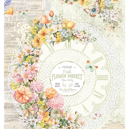 Rice Paper A4 Blooming Hour