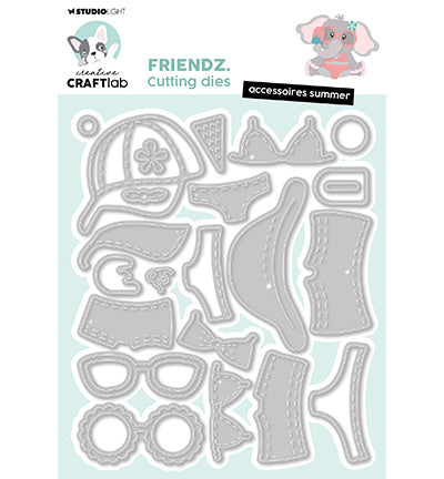 CCL Cutting Die Accessories summer Friendz no.834