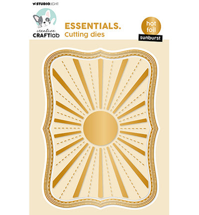 CCL Hot Foil Cutting Die Sunburst Essentials no.3