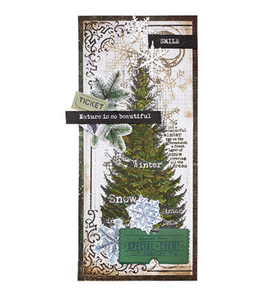 GR Clear Stamp Winter fair Grunge Collection no.680
