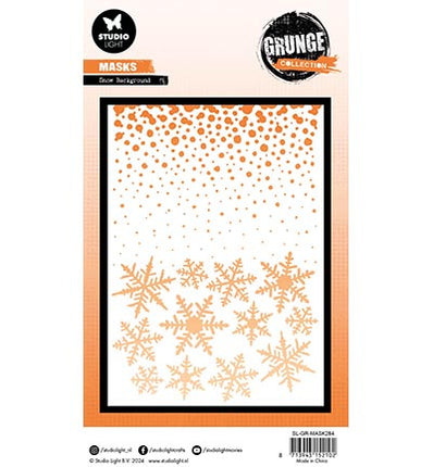 GR Mask Snow background Grunge Collection no. 284