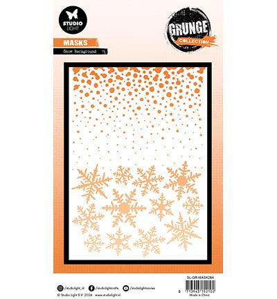 GR Mask Snow background Grunge Collection no. 284