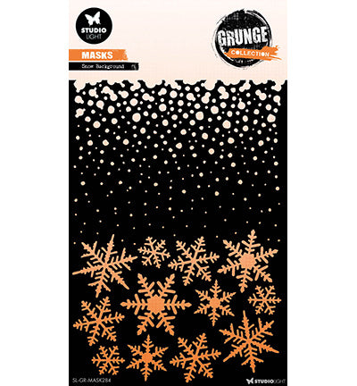 GR Mask Snow background Grunge Collection no. 284