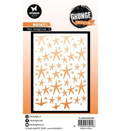 GR Mask Star background Grunge Collection no. 286