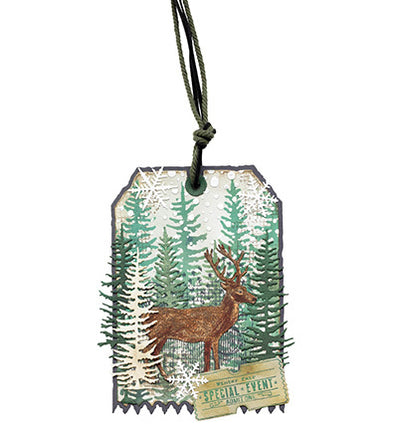 GR Cutting Die Winter elements Grunge Collection no. 832