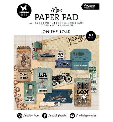 SL Mini Paper Pad On the Road Essentials No. 212