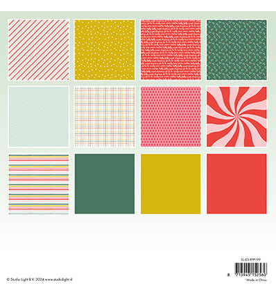 SL Pattern Paper Pad Sweet Christmas Essentials no.199