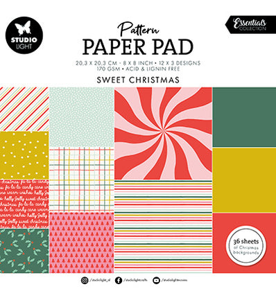 SL Pattern Paper Pad Sweet Christmas Essentials no.199