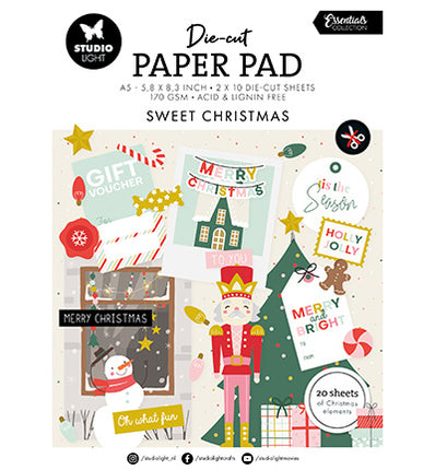 SL Die-cut Paper Pad Sweet Christmas Essentials no.203