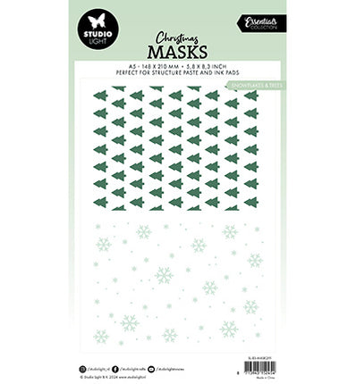 SL Mask Snowflakes & trees Essentials no.291