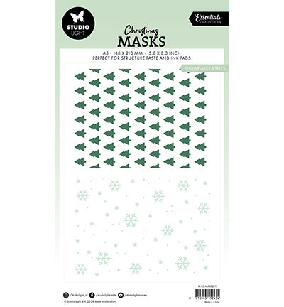 SL Mask Snowflakes & trees Essentials no.291