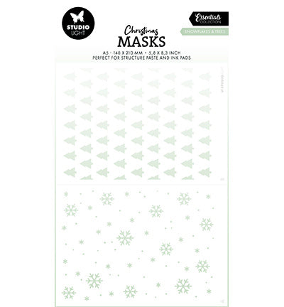 SL Mask Snowflakes & trees Essentials no.291