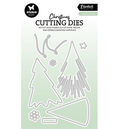 SL Cutting Dies Christmas trees Essentials no.844