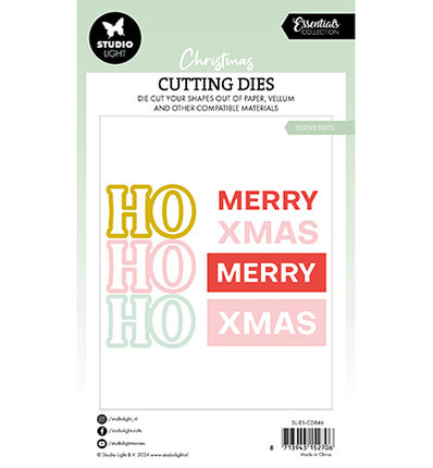 SL Cutting Dies Festive texts Essentials no.846