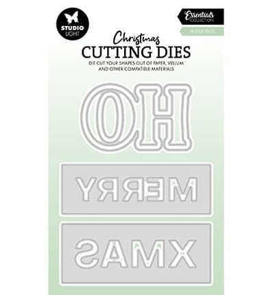 SL Cutting Dies Festive texts Essentials no.846