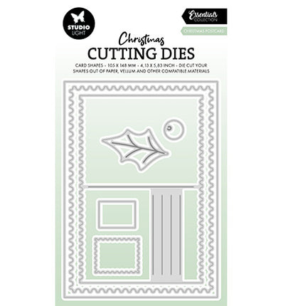 SL Cutting Dies Christmas postcard Essentials no.847
