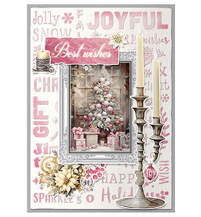 SL Embossing Folder Joyful collage Essentials no.22