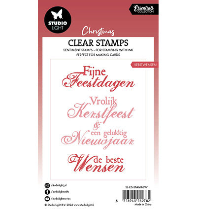 SL Clear Stamp Christmas wishes Essentials no.697