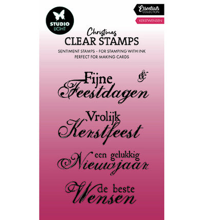 SL Clear Stamp Christmas wishes Essentials no.697