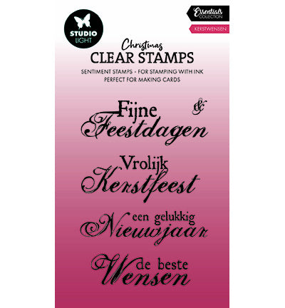SL Clear Stamp Christmas wishes Essentials no.697