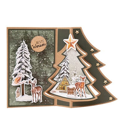 SL Cutting Dies Tree folding card Essentials no.255