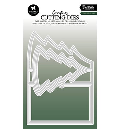 SL Cutting Dies Tree folding card Essentials no.255