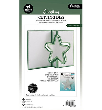 SL Cutting Dies Star folding card Essentials no.839